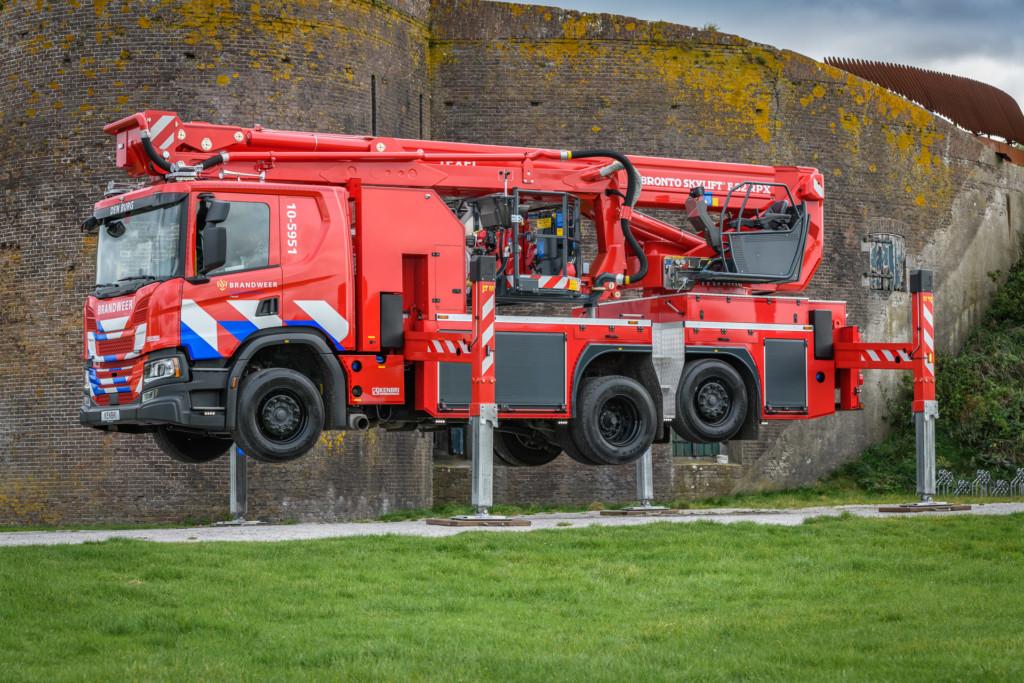 New 32 metre Aerial Platform For The Texel Fire Brigade New 32 metre Aerial Platform For The Texel Fire Brigade