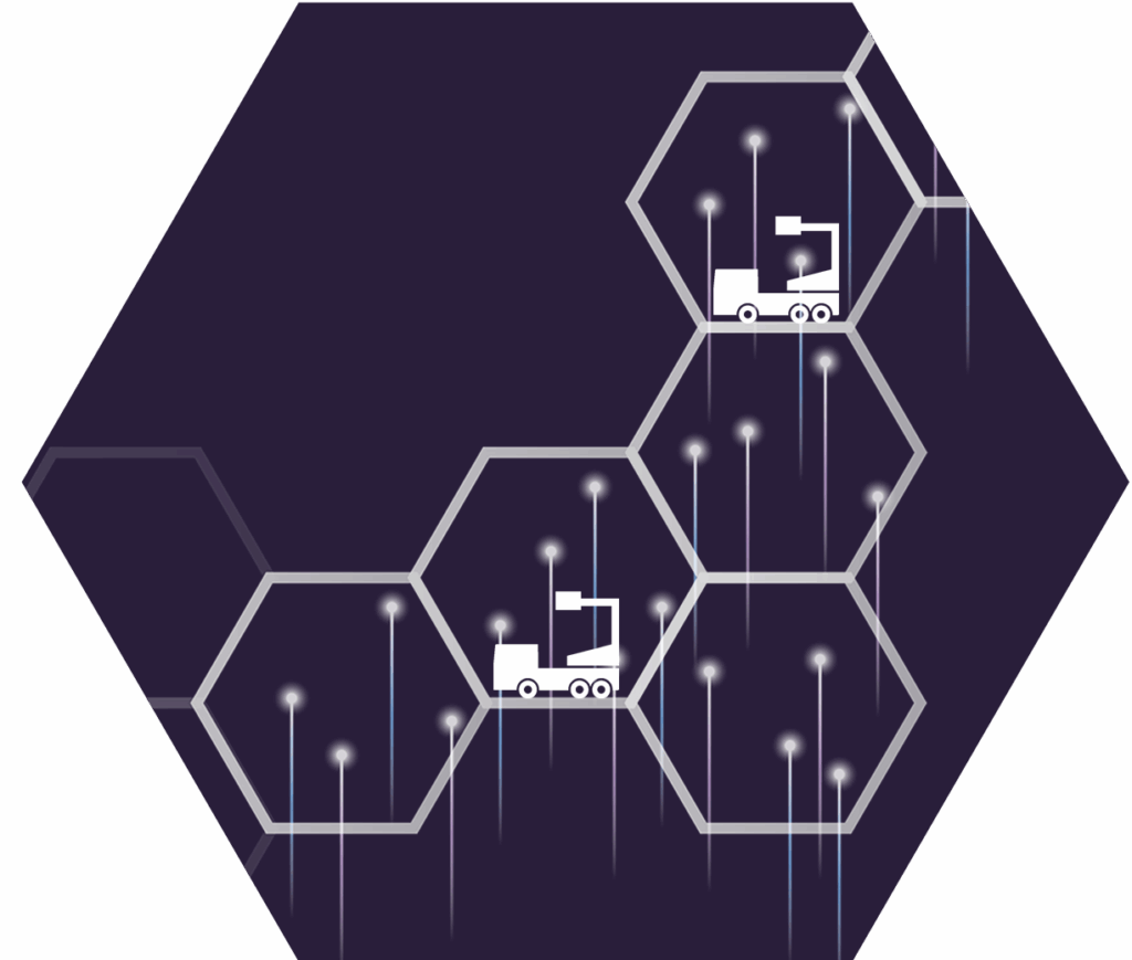 Connected graphic | Bronto Skylift